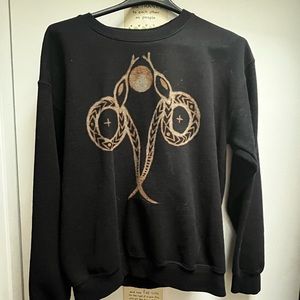 Bleach Dyed Snake Sweatshirt